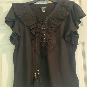 Ralph Lauren black shirt